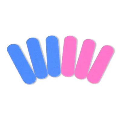 Disposable Mini Nail File Strips, 5 cm, Colorful