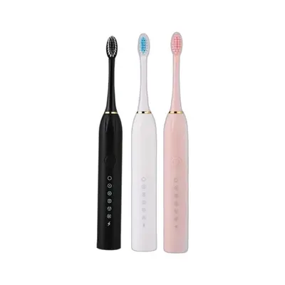 Automatic Sonic Electric Toothbrush, Smart, Portable, Couple Set - 6