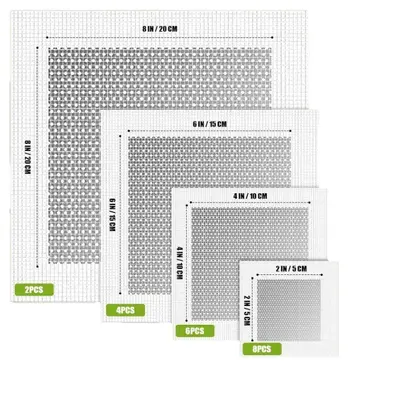 Metal Wall Patch Sticker Set, Freely Combinable Wall Patch Panels