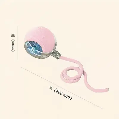 Electric Rolling Cat Ball, Obstacle-Avoiding, Bite-Resistant - 12