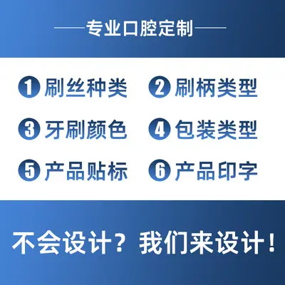 定制便携式牙刷牙膏牙线旅行套装出差旅游牙刷盒折叠牙刷贴牌加工
