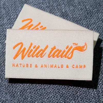 High-Density Woven Neck Labels for Garments and Home Textiles