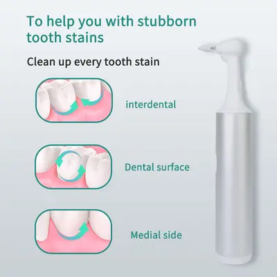 Wholesale Electric Dental Polisher Tooth Polishing Machine Teeth Grinding Device Teeth Whitening Beauty Instrument Children's Tartar Remover Toothbrush Dentist
