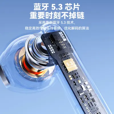 Новые беспроводные внутриканальные наушники True Wireless со специальной моделью для трансграничной торговли, с шумоподавлением, цифровым дисплеем, сверхдлительным временем работы от аккумулятора и качественным Bluetooth