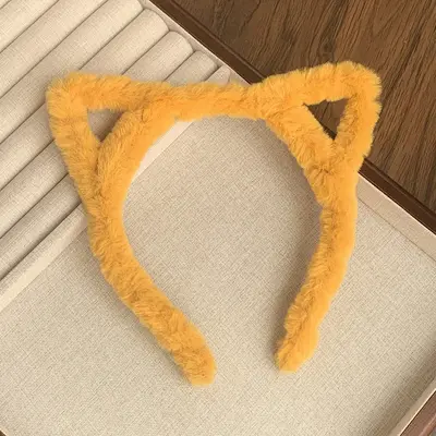 Cat Ear Hair Band for Women, Suitable for Face Washing and Travel - 10