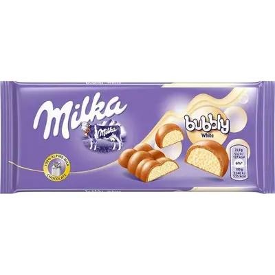 Large MILKA Milk Chocolate Hazelnut Sandwich from Germany - 8