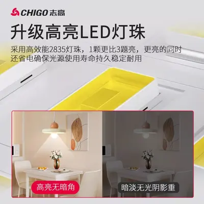 Zhigao LED Ampul E27 Duy Enerji Tasarruflu Göz Koruyucu