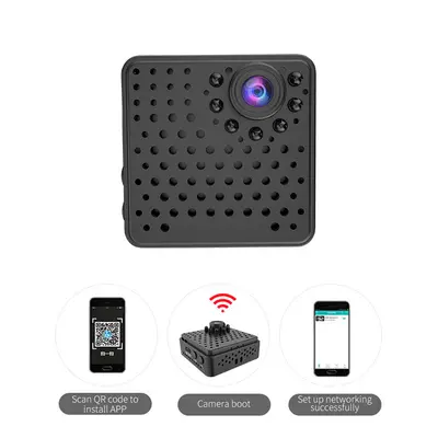 Kablosuz WiFi HD ağ kamerası, gece görüşü, iç ve dış mekan - 5