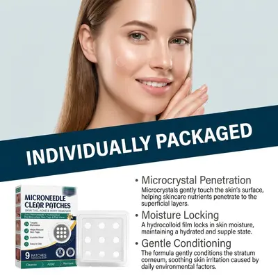 Thin Invisible Pimple Patch, Skin-Friendly Facial Care Patch
