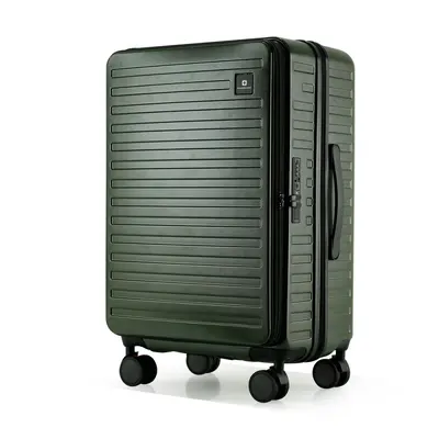 Zipper Combination Lock Suitcase, 20/25/29 Inch, Silent Spinner Wheels - 8