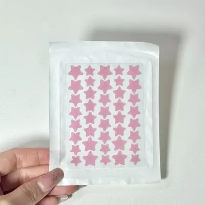 40 bunte Sternchen-Pickelpflaster, Kolloid mit ätherischen Ölen - 8