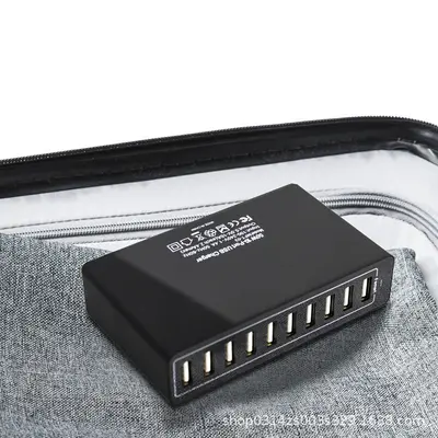 Fabrika çıkışlı satış 100W cep telefonu 10 USB çoklu bağlantı noktalı şarj cihazı toptan çok fonksiyonlu çoklu delikli seyahat şarj cihazı hızlı şarj adaptörü