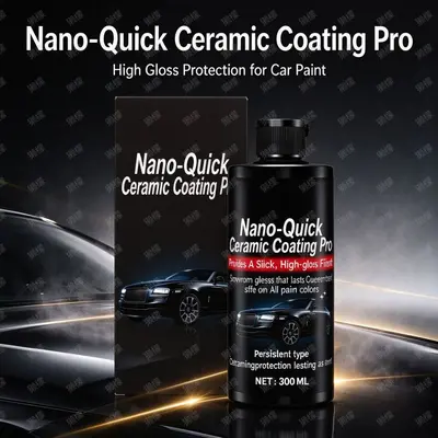 Nano Ceramic Coating Car Paint Protection Concentrate Set - 5