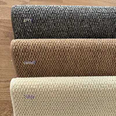 Taklit Sisal Oturma Odası Halısı, Kaymaz, Kedi Tırmalamasına Dayanıklı