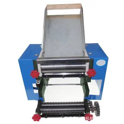 Elektrische Nudelmaschine, Edelstahl-Teigwickler - 3