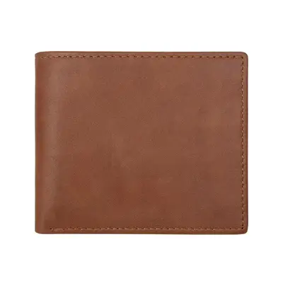 Men's Cowhide Wallet, Short, Anti-Theft Card Slots, Large Capacity - 10