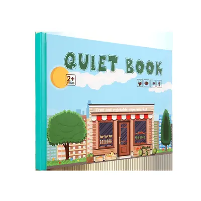 Montessori Children's Sticker Puzzle Book, Early Education Quiet Book - 5