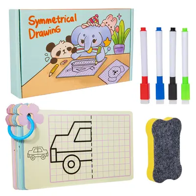 Coloring and Educational Activity Book for Concentration, Ages 3+ - 7