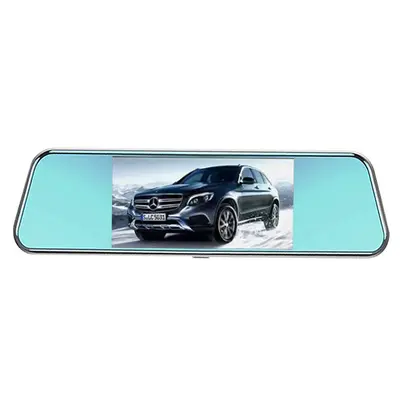 Rearview Mirror Car Dash Camera with Night Vision, Front and Rear Dual Recording - 13