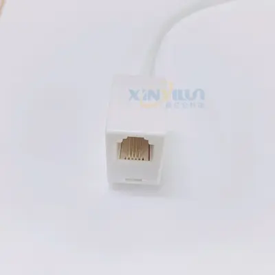 RJ45 - RJ11 Ağ-Telefon Adaptörü, 8P8C'den 6P4C'ye Dönüştürücü Konektör