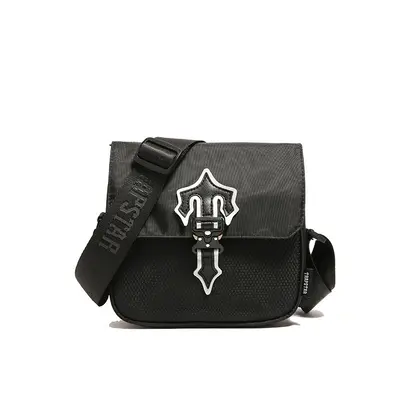 Trapstar small square women's crossbody bag in Oxford fabric - 5