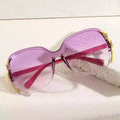 Women's Fox-Head Sunglasses, UV Protection, Suitable for Driving - 5