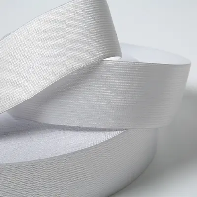 Örgü Görünümlü Elastik Lastik Bant, 4 cm Genişlik, Kalın Pantolon Belı - 3