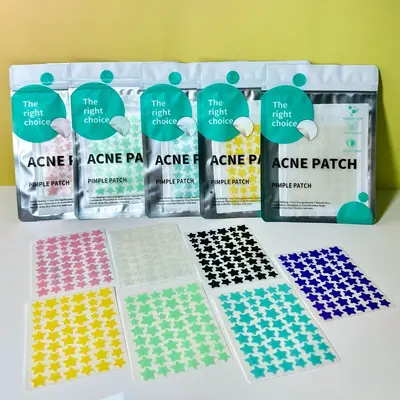 51er Sternchen Akne-Patches Hydrokolloid Eitervakuum