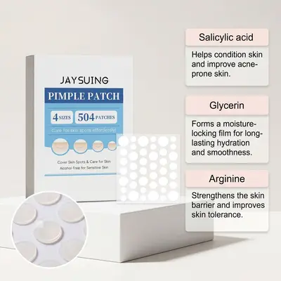 JAYSUING Skin Care Patches for Acne-Prone Skin, Breathable and Skin-Friendly - 3