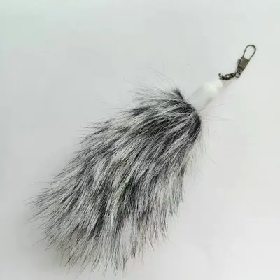 Imitation Rabbit Fur Cat Toy Refills with Small Tail - 8