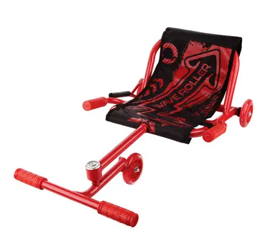 Children's Three-Wheel Yo-Yo Swing Car, Foldable Kart Frame - 8