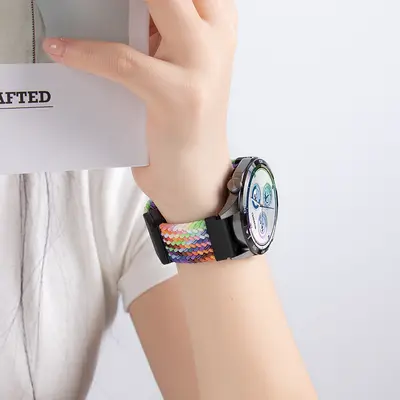 Magnetic Woven Nylon Watch Band for Huawei GT6