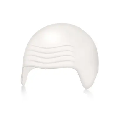 Halloween Latex Bald Head Cover with Short Ears, No Shaving Required - 12