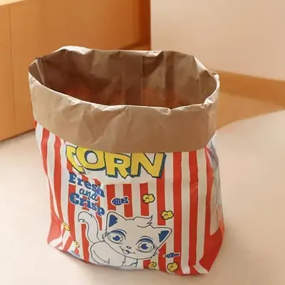 Kedi Oyuncağı, Kraft Kağıt Torba, Saklambaç - 7