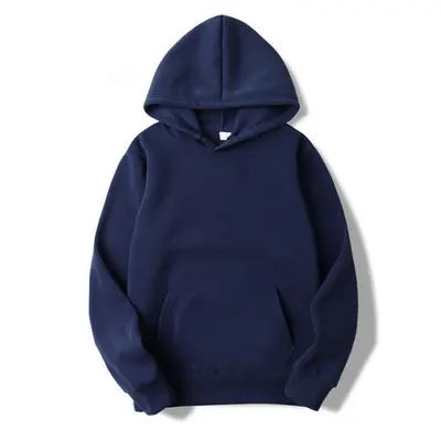Erkek ve Kadın Kapüşonlu Cepli Uzun Kollu Sweatshirt - 8
