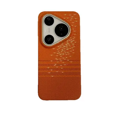 Huawei Pura 80 Pro Max ve Pura 70 için Kevlar Manyetik Mat Sert Telefon Kılıfı