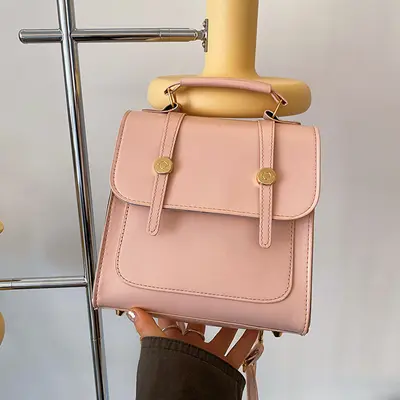 Large Capacity Women's Single-Shoulder Backpack, Preppy Style - 3