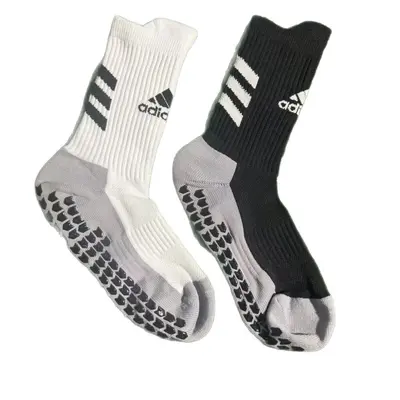 Towel-Bottom Sports Football Socks, Sweat-Absorbing, Anti-Slip
