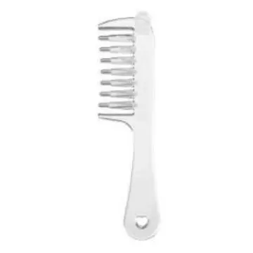 Crystal Scalp Massage Comb, Hair Growth Serum Applicator, Gentle on Hair - 6