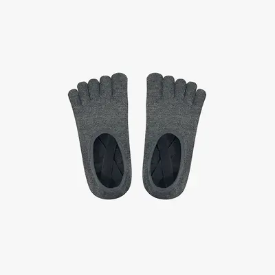 Bamboo Fiber Five-Toe Yoga Socks for Women, Non-Slip