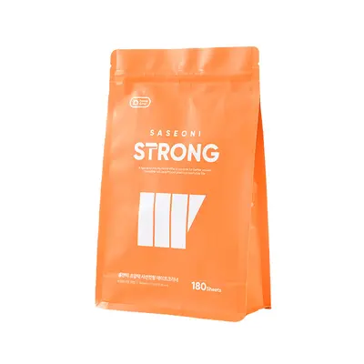 Custom Printed Food Pouch for Coffee, Tea and Nuts, Eight-Side Seal Stand-Up