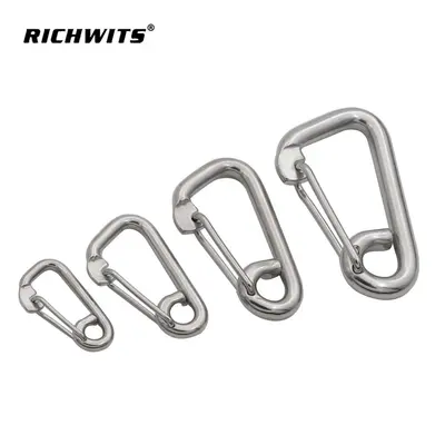 Stainless Steel Spring Snap Hook S2430 Safety Clasp - 2