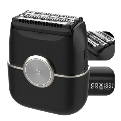 Mini-Elektrorasierer, 4 Klingen, LED-Display, wiederaufladbar - 10