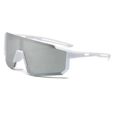 Large-Frame Polarized Cycling Glasses, Windproof, UV Protection, for Running - 12