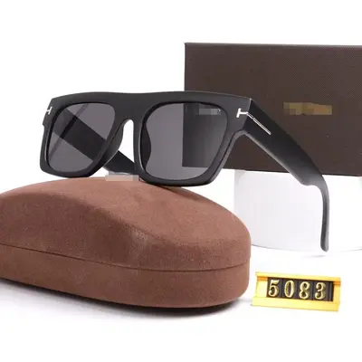 Große Unisex-Sonnenbrille mit UV-Schutz, Modell 5083 - 6