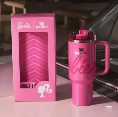 Stanley tarzı Aşk Bahçesi termos bardak, 40 oz baskılı - 12