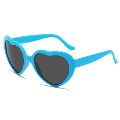 Korean Style Heart-Shaped Summer Sunglasses, Unisex - 4