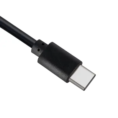 Çevre dostu saf bakır Type-c şarj kablosu USB'den Typec'ye küçük fanlı mobil güç veri kablosu Android TPC kablosu