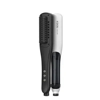 KD880 Buharlı Saç Düzleştirici Fırça 3'ü 1 Arada Nemlendirici