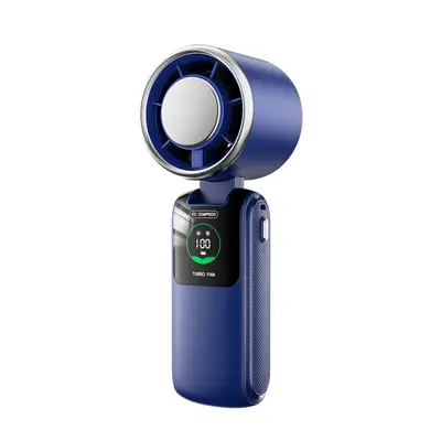 Foldable Handheld Mini Fan with USB Charging and Semiconductor Cooling, Portable - 11